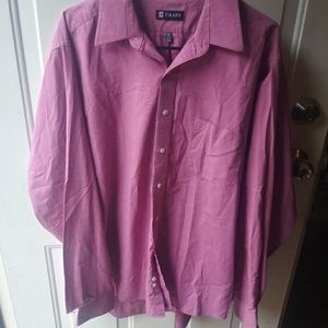 Chaps Long Sleeve Dress Shirt Size XL
